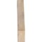 Ekena Millwork 5 1/2"W x 22"D x 34"H Imperial Smooth Knee Brace, Douglas Fir BRC06X22X34IMP00SDF - alternate 3
